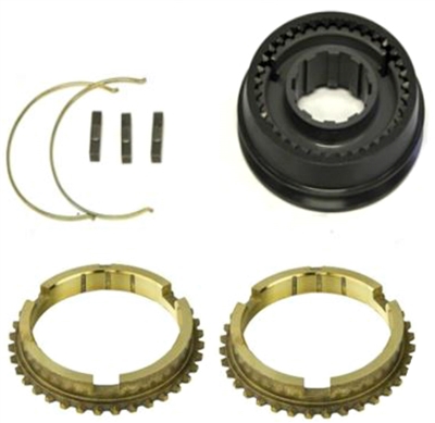 T10 1-2 Synchro Assembly w/ Rings Super T10, AT10P-80 - Chevy Parts