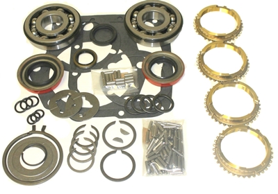 NP833 4 Speed Bearing Kit with Synchro Rings, BK130WS