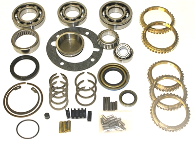 NP535 Bearing Kit with Seals & Synchro Rings, BK233WS